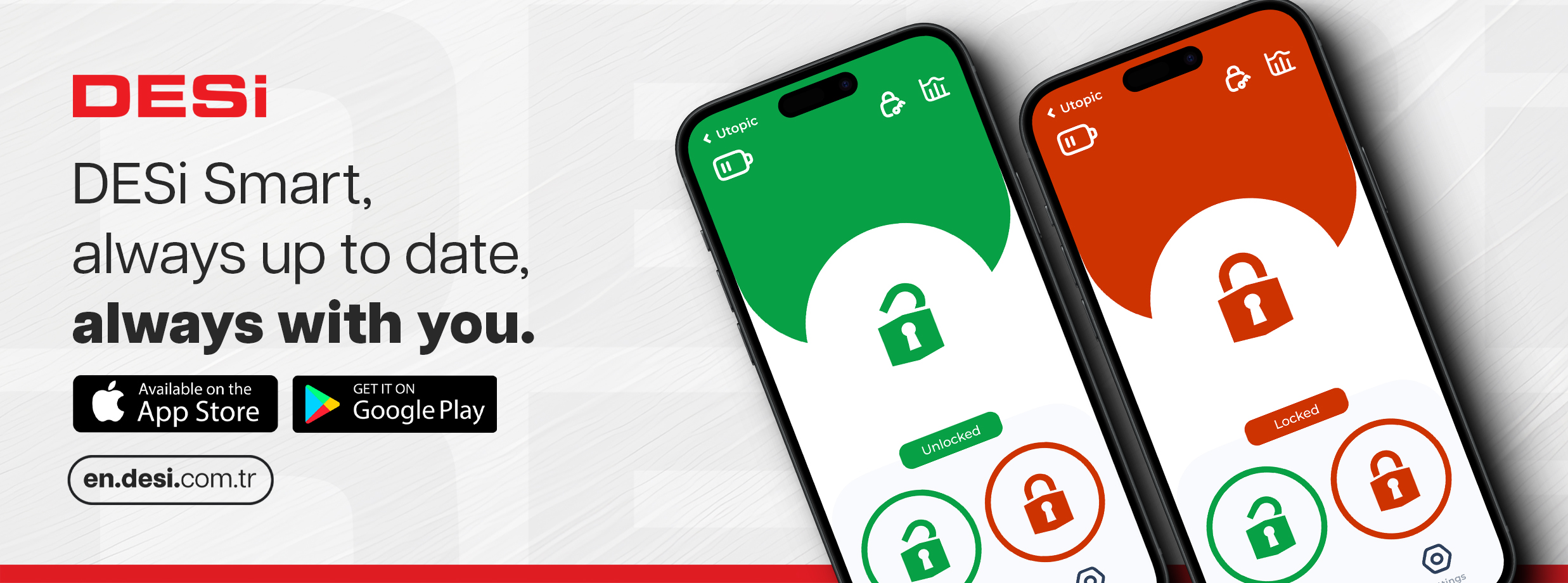 Pair with DESi Smart app