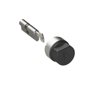 Key and cylinder assembly