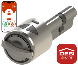 Utopic R smart lock on euro-profile cylinder